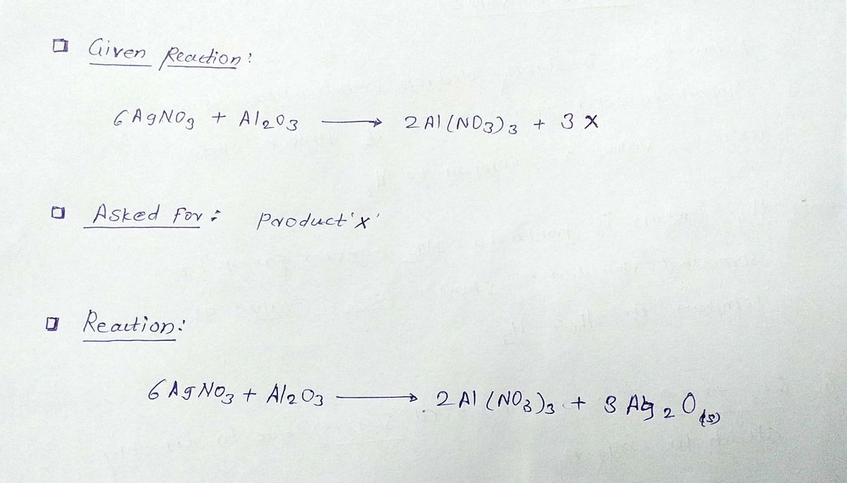 Chemistry homework question answer, step 1, image 1